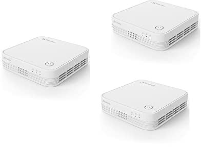 STRONG ATRIA AC1200 Sistema Wi-Fi de malla para todo el hogar, cobertura Wi-Fi de hasta 5.000 pies cuadrados, tres puertos Gigabit por nodo, control de aplicación, red de invitados, controles parentales, configuración sencilla (paquete de 3)