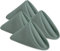 Utopia Home Stoffservietten, 50,8 x 50,8 cm, 100 % Polyester, gesäumte Kanten, waschbar und wiederverwendbar, ideal für Partys, Hochzeiten und Abendessen, Hellgrau, 24 Stück