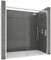 NEBADOON | Mamparas de Ducha - 1 Puerta Corredera + 1 Fijo - Mampara de Ducha Corredera - Perfilería Plata Brillo - 114 a 118 cm (Ancho Adaptable 4 cm) x 195 cm (Alto) - Posición Puerta Derecha