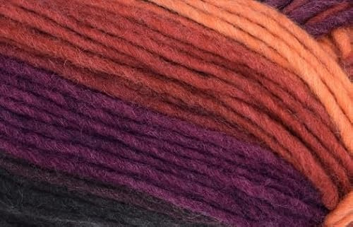 ONline Linie 231 Filzwolle Color 150 -balu/rotorange/violett