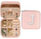 Parima Reise Schmuck Organizer für Damen | Schmuckkästchen Mit Halskette, Ohrringe und Ring Organizer | Geschenk für Frauen