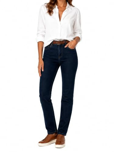 STARK Style Greta- Stretch Damen Jeanshose mit Dehnbund | stretchig, Comfort-Taille, bequeme Oberschenkelweite