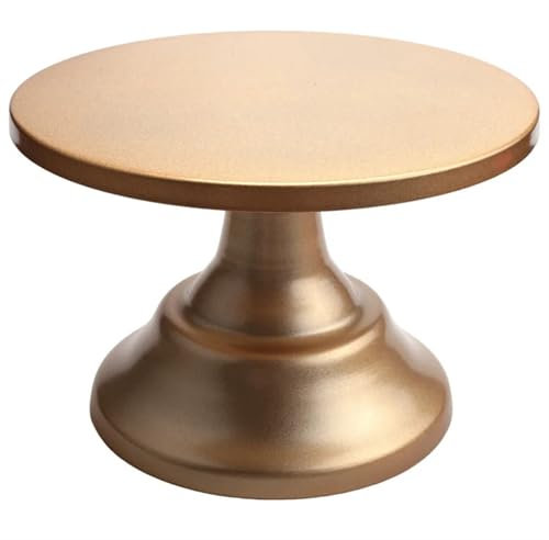 MZPOZB Soporte para Tartas Soporte de Metal de Hierro for Tartas, Pedestal Redondo, Soporte for postres, Bandeja de exhibición for Magdalenas, for Fiestas de cumpleaños y Bodas Tartera