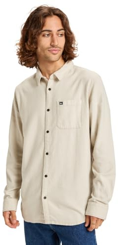 Quiksilver Sweater Motherfly Solid LS Shirt Men's Grey XL