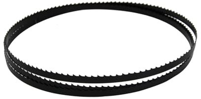 TAMSNDL Courroie de Lame de scie Lame de scie à Ruban for scie à Ruban à Bois Ryobi BS900 Noire 1511 mm 59-1/2 x 1/4 x 0,35 mm 6 TPI