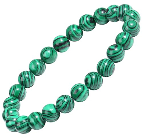 AWARDSEN 8mm Bracelet Pierre Naturelle Femme hommes Pierre Precieuse Bracelet Stretch Perle Bijoux Cadeau pour Femme hommes