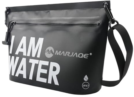 Harilla wasserdichte Trockentasche, Handtasche, Geldbörse, große Kapazität, Tasche für Damen und Herren, wasserdichte Umhängetasche für Strand, Camping,