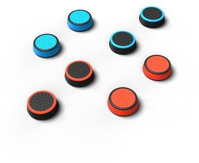 Control-Stick-Aufsätze-Set Colors 8in1 für Nintendo Switch 2, Bunt