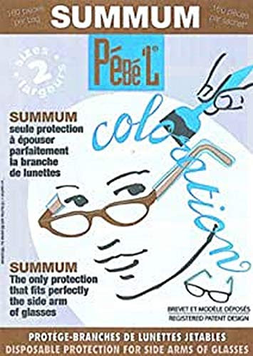 Fripac-Medis Pébé'L Brillenbügel-Schutz Summum aus Polyethylen, Beutel mit 160 Stück