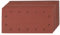 Silverline 538991 Klettschleifscheiben, gelocht, 115 x 230 mm, 10-tlg. Satz 2 x 60er, 3 x 80er, 120er, 2 x 240er-Körnung