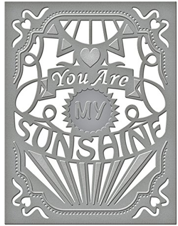 Spellbinders Spellbinders Card Creator Die-You Are My Sunshine,
