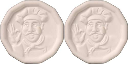 JBK Chef Design Ceramic Pot Minder, Set of 2 by JBK Pottery