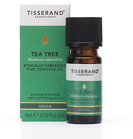 Tisserand Aromatherapy | Tea Tree - Ethically Harvested Essential Oil | Massage Oil, Aromatherapy Oil , Skin Oil, Oil For Diffuser | 100% Natural Pure Essential Oils | 9ml