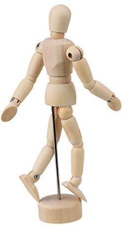 SGerste Wood Künstler-Zeichenpuppe mit Gelenk, 30,5 cm, 4.7inch