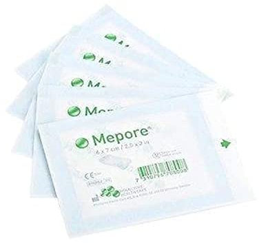 Mepore Sterile Absorbent Dressings 6cm x 7cm x60 Wounds Cuts Grazes 670800
