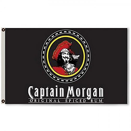 2But Captain Morgan Rum Flagge Banner 3 x 5Feet