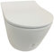 TOTO RP TC513Q - Inodoro de pared sin bordes CW552Y + asiento de inodoro