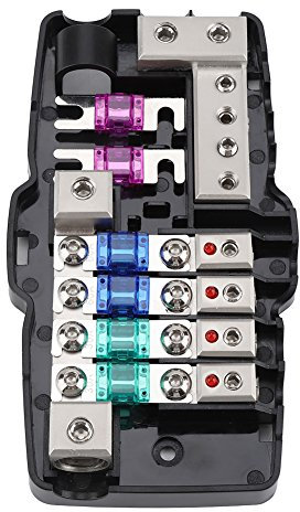 ANL Sicherungshalter Auto Stereo Sicherungshalter Premium Material Auto Sicherungshalter Für Autos, Boote, Wohnmobile Andere Fahrzeuge