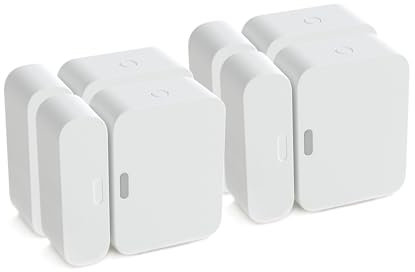 SimpliSafe Entry Sensor (Pack of 4) - Window and Door Protection - Compatible with The SimpliSafe Home Security System - Latest Gen