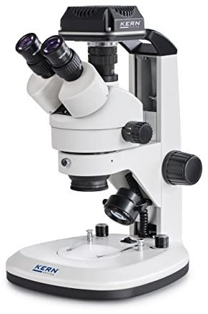 Kern OZL 468C825 Stereomikroskop Trinokular 45 x Auflicht, Durchlicht