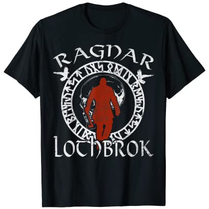 Ragnar Lothbrok Lodbrok Die Legende Odin Walhalla Wikinger T-Shirt