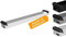 boho office® Kabelkanal Schreibtisch Kabelmanagement Kabelbox - beidseitig klappbare Kabelwanne inkl. Zubehör - Cable Organizer Desk Kabelmanagement durch Kabelschacht - Weiß 107 cm