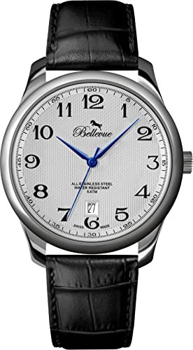 Bellevue Herren Analog-Digital Automatic Uhr mit Armband S0367557