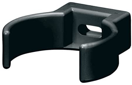Rohrhalter/Rohrschelle U-Form für Fallrohr DN 60, aus Kunststoff, Farbe: anthrazit