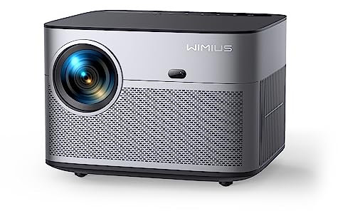 【Autofokus/Trapezkorrektur】 Beamer, 28000 Lumen WiFi Bluetooth Beamer Full HD 1080P, Heimkino Video Beamer 4K Unterstützung kompatibel mit Fire Stick,X-Box,PS5,Laptop,USB,Handy Projektor