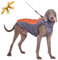 Vivi Bear Wasserdichter Hundemantel Winter Warme Hundejacke, Hundebekleidung Outfit für Mittel Große Hunde, Hundeweste Skibekleidung mit Sicheren Reflexstreifen und D-Ring, Orange XL