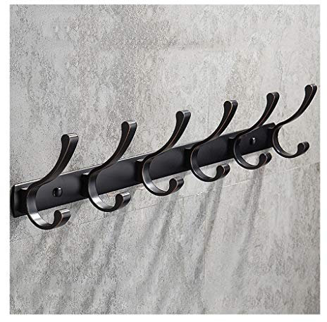 SAyfur Porte-Serviettes Porte-Manteau Mural Crochet en Alliage de Zinc Patère d'entrée Patère Mural Porte-Manteau Cintre Porte-Serviettes (Taille : Bleu) nécessaire Full of Stars