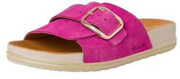 Tamaris Damen Footbed Styles Leder; FUXIA/pink; 38 EU