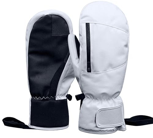 KOCAN Snowboard-Fäustlinge für Damen und Herren,wasserdichte Skihandschuhe,Touchscreen-Schneehandschuhe für Winter,Snowboard,Schneemobil,Laufhandschuhe für Damen