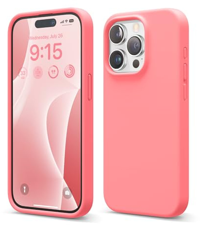 elago Liquid Silicone Case for iPhone 15 Pro Pink