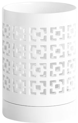 Hbbgdiy Orchid Pot 4 Inch Orchid Pots with Holes White Ceramic Planter with Drainage Holes Rchid Pots for Repotting for Garden Lawn Courtyard Terrace Plant Cultivation