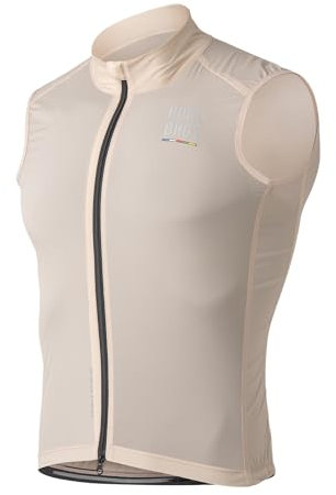 ROCKBROS Road-to-Sky Gilet de Vélo Hommes Coupe-Vent, Gilet Cyclisme Léger Protection UV, Veste Sans Manche Séchage Rapide pour Course Jogging Randonnée Printemps & Automne M