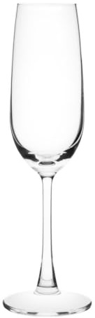 Olympia Serena Champagne Flutes 210ml, Pack of 6 | Saves time on clean-up with a fully dishwasher safe design, built tough for high-volume commercial catering venues.