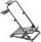 Wiltec Supporto per volante e pedaliera, 68 x 82 x 83 cm, postazione volante richiudibile per sim racing, fissaggi per volante, leva del cambio e pedali
