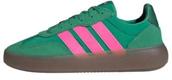 adidas Women's Zapatilla Barreda Decode, Semi Court Green/Lucid Pink/Collegiate Green, 38