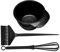 WOONEKY 1 Set Haarfärbeset, Haarfärbeschale Für Den Salon, Haarfärbemischschale, Haarfärbepinsel Und Schale, Haarfärbemischschale, Rührstab, Rührstab, Haarfärbepinsel, Wiederverwendbar