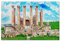 Türkei-Puzzle, 1000 Teile, Türkei, der Tempel der Artemis, Selcuk, Puzzlespiel, Kunstwerk, Reisesouvenir, Papier, 26 x 38 cm