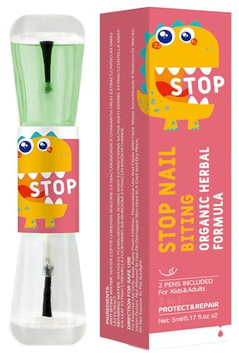 Anti-Nägelkauen-Nagellack – Verhindert Nägelkauen Und Daumenlutschen Bei Kindern Und Erwachsenen –Nagelstärkungsmittel Zur Vorbeugung Von Nägelkauen, 10 Ml