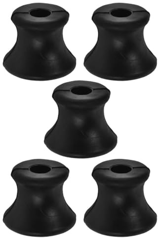 TOYANDONA Meditationsgabelständer aus Gummi 5 Stück für Klangresonanzverbesserung und Tragbares Design für Klangheilung und Gruppensitzungen