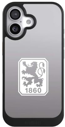 Hülle kompatibel mit Apple iPhone 17 Handyhülle Premium Schutzhülle Schwarz Offizielles Lizenzprodukt TSV 1860 München Fußball