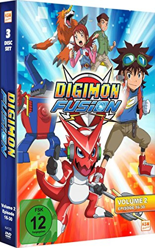 Digimon Fusion - Volume 2/Episode 16-30 [3 DVDs]