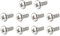 20 Pieces Computer TV LCD Monitor Stand Bracket Mounting Screw M4x10mm
