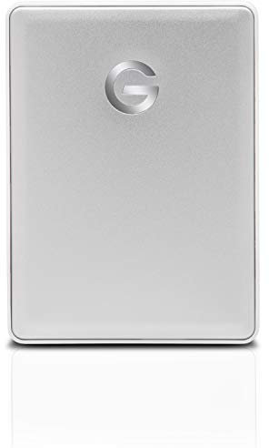G-Technology GDMUCN10001BDB Disque Dur Externe 1000 Go 2.5 3.0 (3.1 Gen 1) 7200 TR/Min Argent