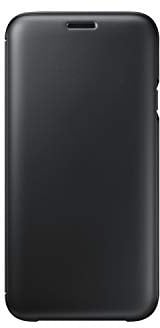 Samsung EF-WJ730CLEGWW Wallet Cover für Galaxy J7 (2017) Schwarz