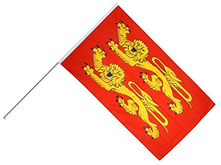 Digni Grand Drapeau France Basse Normandie, p'tits Cats sur hampe 60 x 90 cm Sticker Gratuit