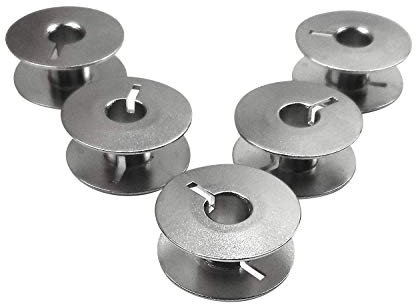 ZickZackNaehmaschine 5 Metall Spulen (Unterfaden) für Veritas (ehem. DDR Nähmaschine)